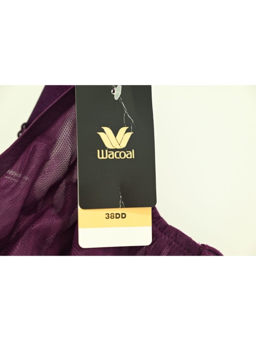 NWT Wacoal Elevated Allure Underwire Bra Sz 38DD Winter Bloom Purple 855336 - Picture 5 of 6
